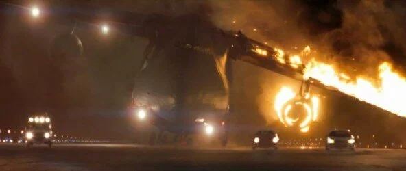 Fast and Furious 6 airplane crash