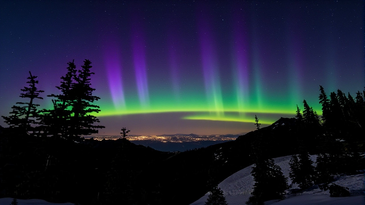 Northern Lights dazzle Oregon, Washington as G4 storm hits